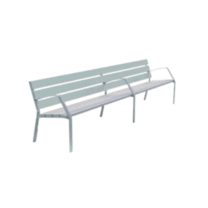 Banc Modo-10 | Banc extérieur aluminium 300 cm