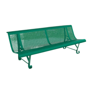 Banc Santiago | Banc métallique pour espaces publics