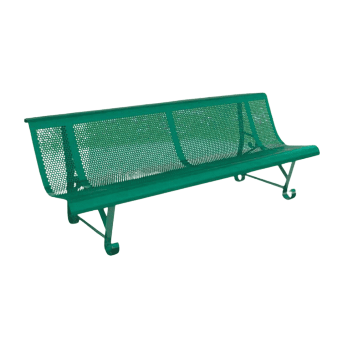 Banc Santiago | Banc métallique pour espaces publics