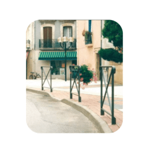 Barrière Halle | Barrière urbaine acier pour collectivités