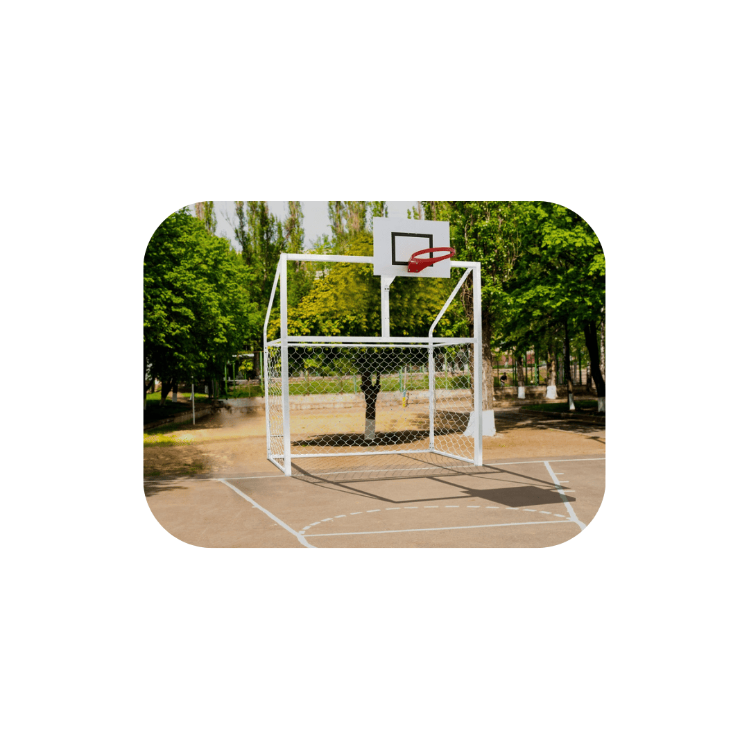 But multisports renforcé | Version avec barres arrière