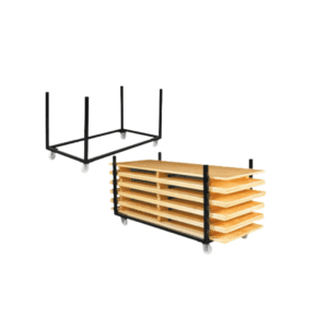 Chariot n°2 | Chariot de transport pour tables pliantes