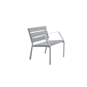 Fauteuil Modo-10 | Fauteuil urbain aluminium