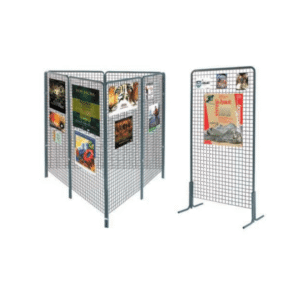 Grille Valence | Grille d’exposition modulable pour affichage événementiel en collectivité