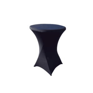 Housse pour mange-debout | Housse textile extensible pour table haute