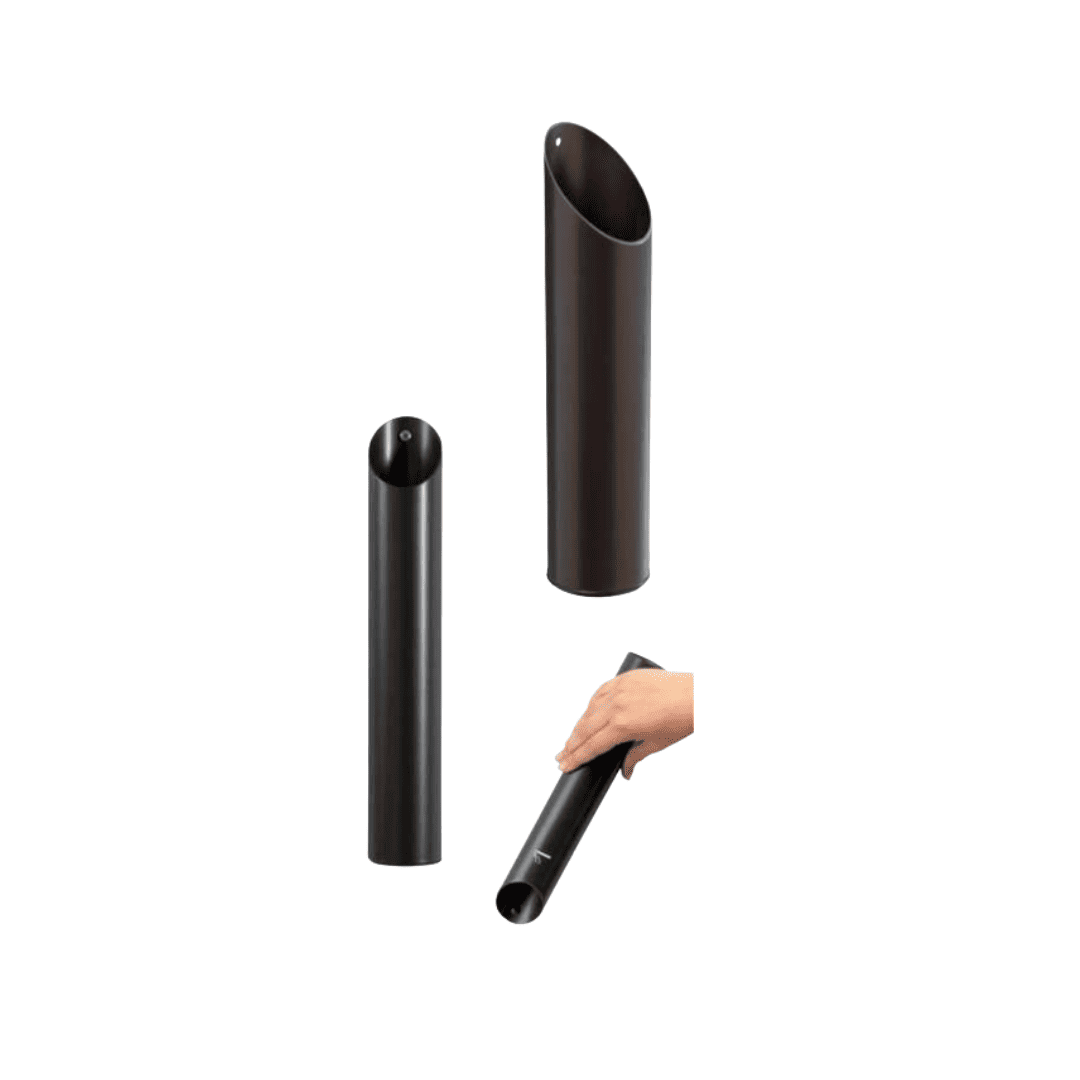 Mégotube | Cendrier mural tubulaire