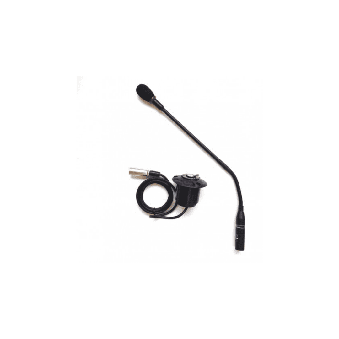 Micro col de cygne filaire pour pupitre de conférence