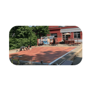 Plancher de bal démontable