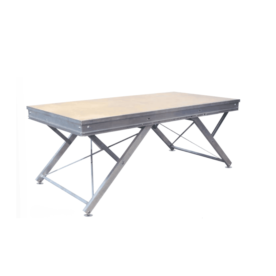Podium praticable | Podium aluminium réglable pour animations et événements