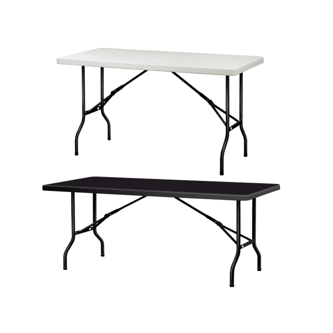 Table Grenade rectangulaire | Table pliante pour événements et collectivités