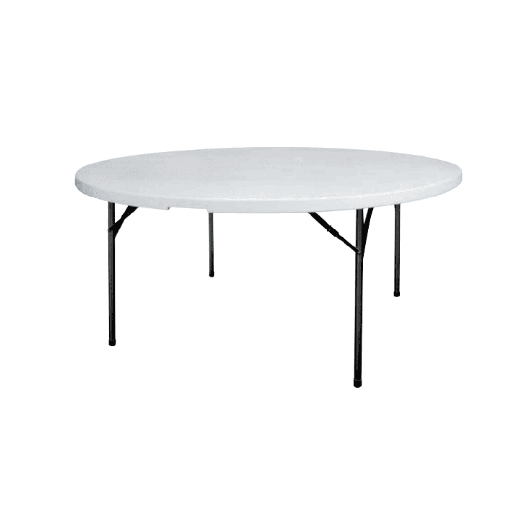 Table Grenade ronde | Table pliante ronde pour collectivités