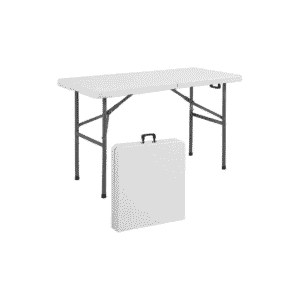 Table Grenade valise | Table pliante avec poignée de transport pour collectivités