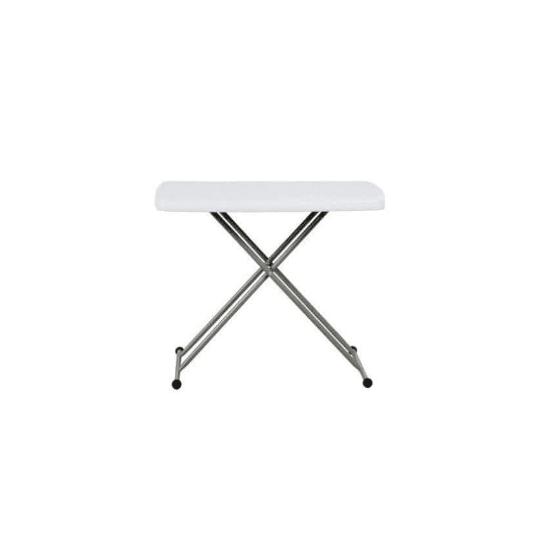 Table éco plus réglable | Table pliante réglable en hauteur pour collectivités