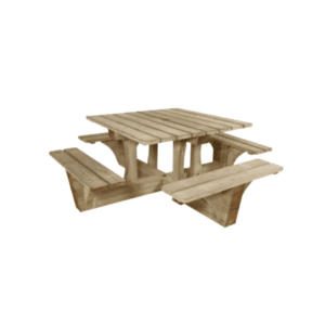 Table pique-nique Essen | Table extérieure bois massif