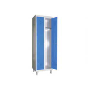 Vestiaire industrie propre monobloc acier VPR2C | Vestiaire 2 portes