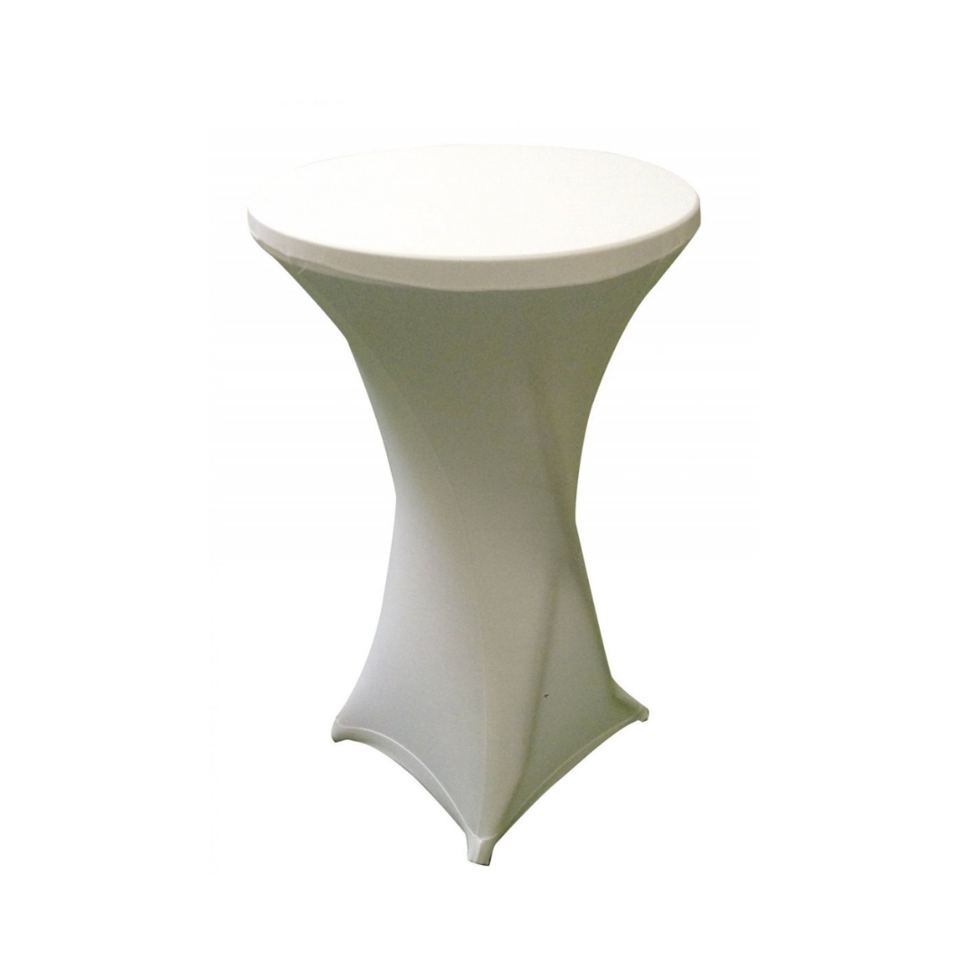 Housse pour mange-debout | Housse textile extensible pour table haute – Image 2