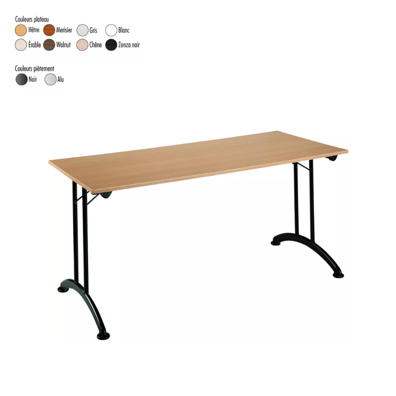 Table New Line | Table pliante mélaminée pour collectivités