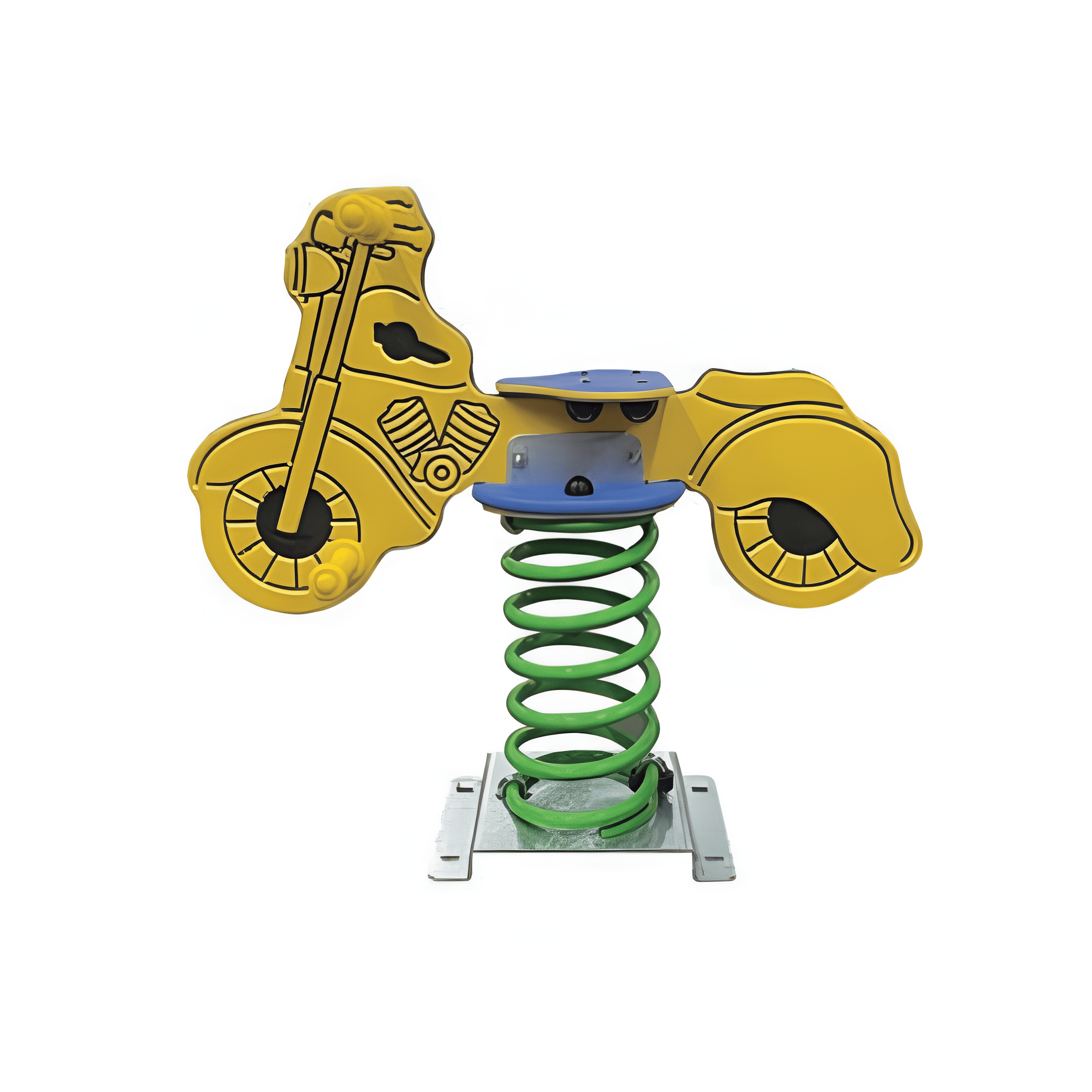 Jeu à ressort extérieur enfants multiformes