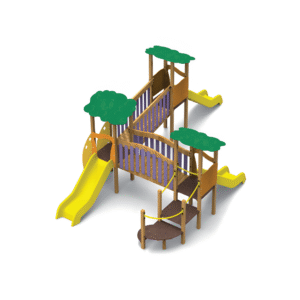 Module de jeu extérieur enfants 1-6 ans