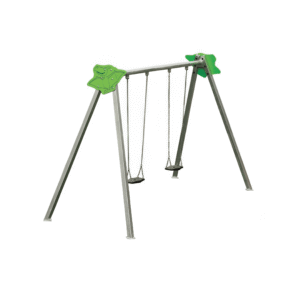 Portique de balançoires en acier galvanisé