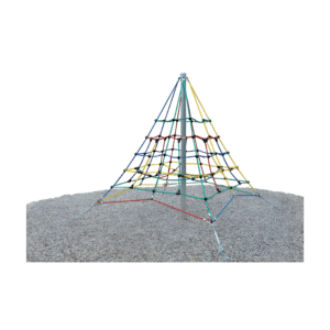 Pyramide de cordes à grimper extérieure