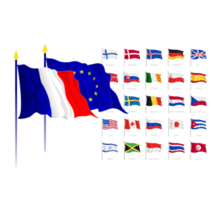 Drapeaux des pays – Drapeaux nationaux pour collectivités et établissements publics