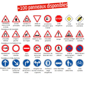 Panneaux de signalisation