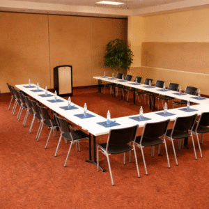 Table pliante conférence rectangulaire – configuration en U