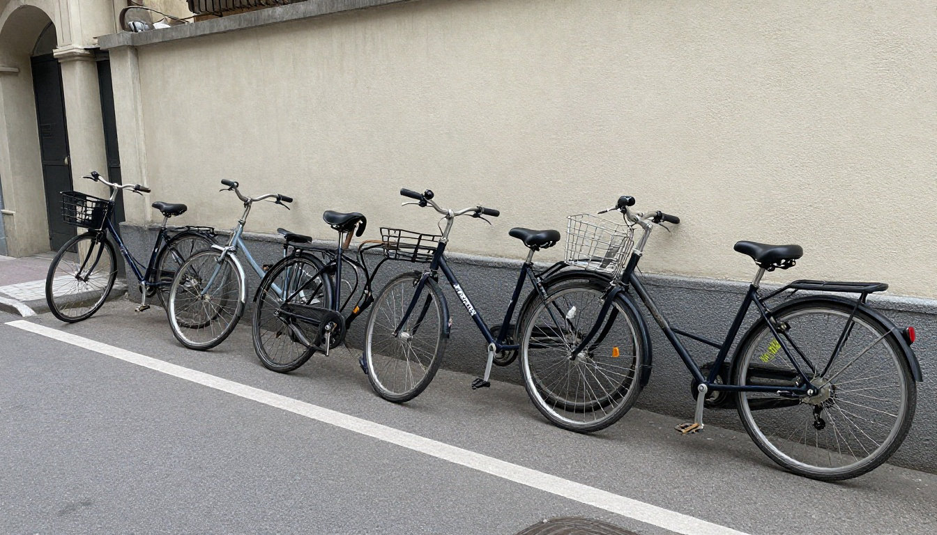 Aménagement et ergonomie du stationnement cyclable communal
