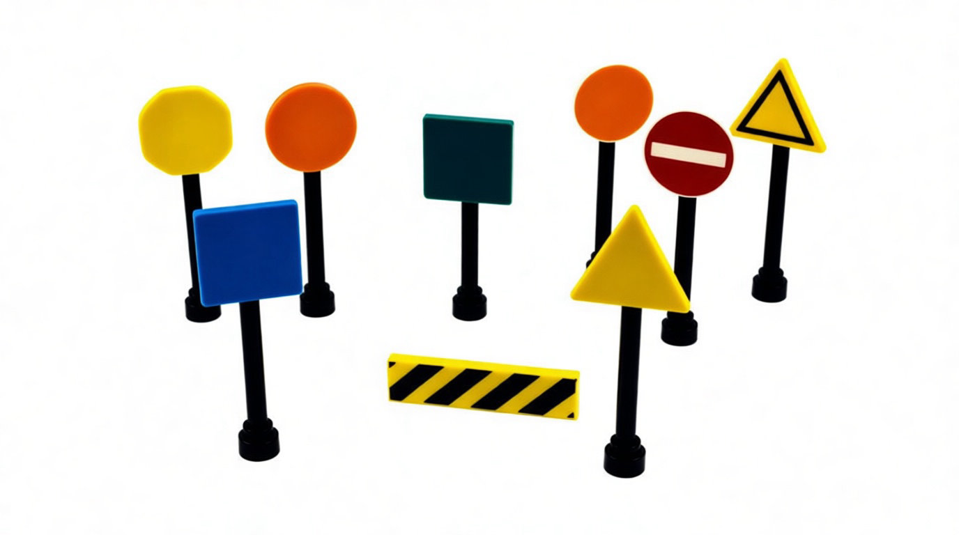 Typologie des panneaux de signalisation routière en collectivité