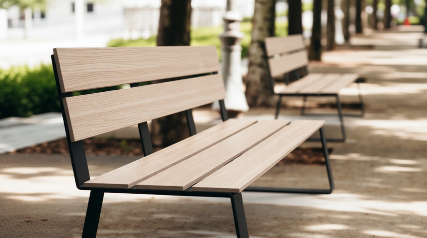 Quels matériaux privilégier pour un banc public de mairie ?