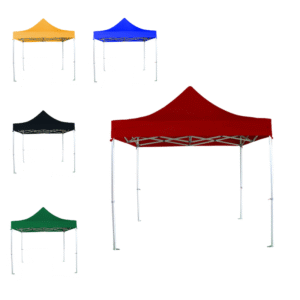 Barnum pliant professionnel 4x4 aluminium avec toile M2 pour collectivités – tonnelle carrée événement extérieur