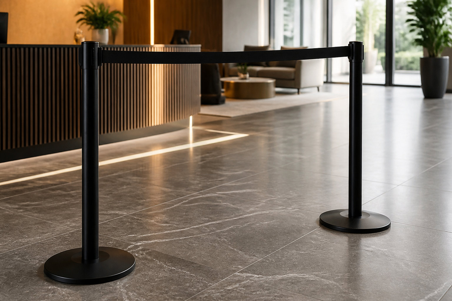 Pourquoi installer un poteau de guidage dans vos espaces d'accueil ?